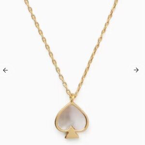 Kate Spade Gold Heart Pendant Necklace